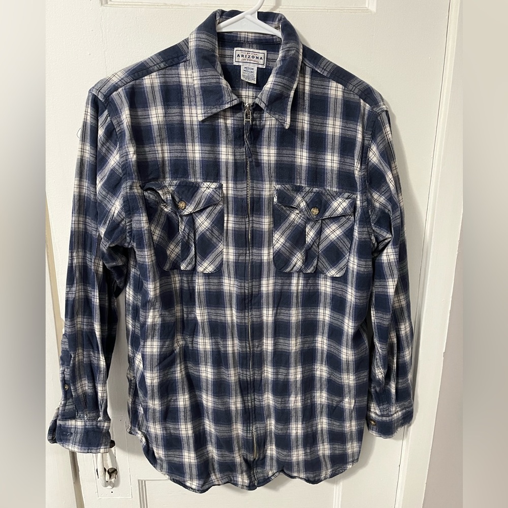 Arizona Jean Company Flannel w/ Zipper Closure